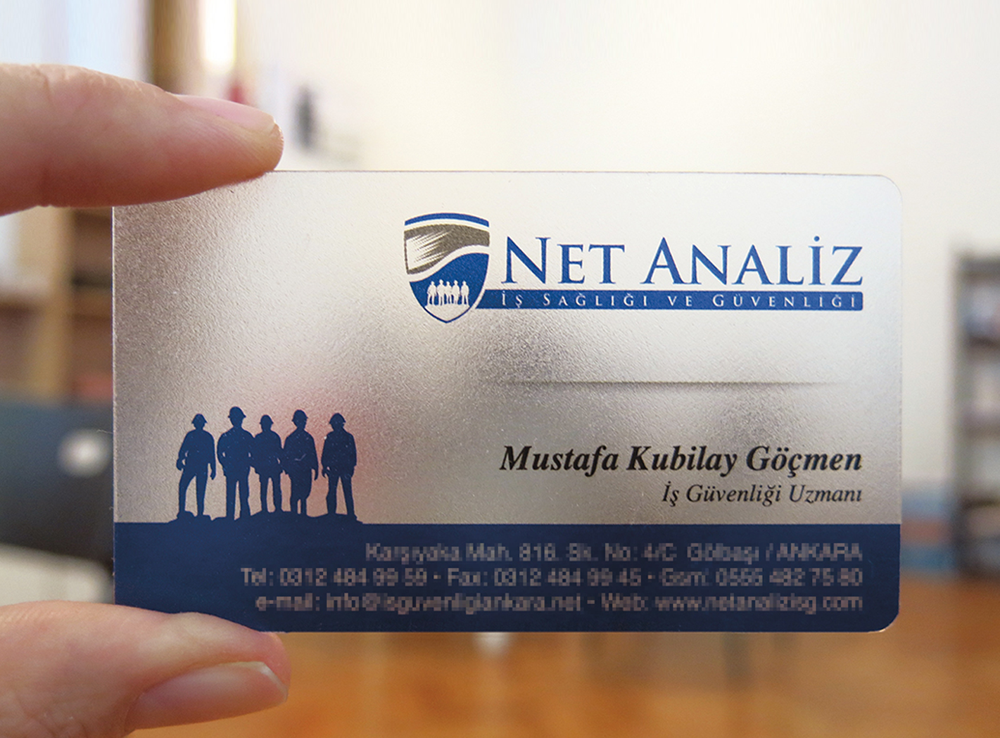 KZT-017 | Şeffaf Kartvizit